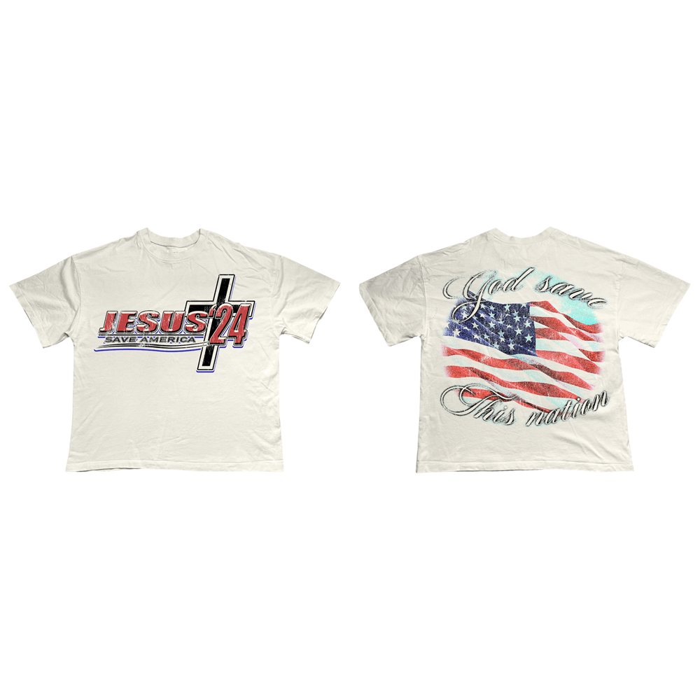 Jesus Save America mockups
